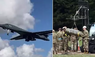 US Bomber Fleet Masses at RAF Fairford as Trump Vows 'Death and Fury' on Iran