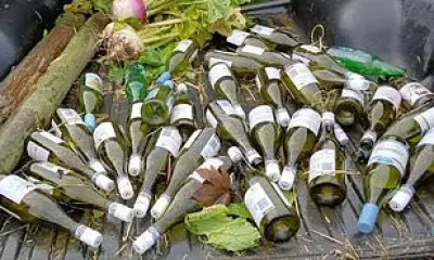 Yorkshire Village Plagued by Mystery Fly-Tipper Dumping Empty Wine Bottles
