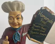 Adrian Chiles Finds Daily Joy in Bert, His Black Country Chef Figurine