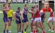 AFL Taunting Controversy Erupts as Fremantle's Voss Targets Petty with Crybaby Gesture