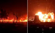 Apocalyptic Scenes in Tehran as US-Israel Strikes Ignite Oil Depots