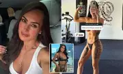 Arabella Del Busso Stuns Gym with Topless Selfie in Provocative Display
