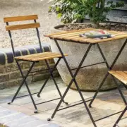 Argos Cuts £15 on Foldable Bistro Set, Ideal for Compact Gardens