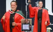 Arnold Schwarzenegger Awarded Honorary Doctorate by Ulster University in Belfast