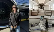 Aurora Saboir Designs Million-Euro Private Jet Interiors for Global Elite