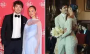 Aussie Designer Creates Dream Wedding Gown for F1 Star Charles Leclerc's Bride