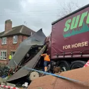Barnsley Lorry Crash: HGV Carrying Fertiliser Smashes into House