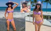 Bethenny Frankel Flaunts Lavender Bikini in Beachside Instagram Post
