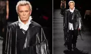 Billy Idol's Surprise Paris Fashion Week Catwalk Stuns Crowd