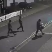 CCTV Captures Masked Trio Setting Fire to Jewish Ambulances in London