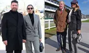 Celebrity Couples Shine at Cheltenham Festival's Sunny Final Day