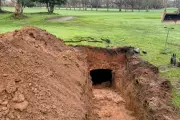 Century-Old Wine Cellar Unearthed After Sinkhole Opens on Manchester Golf Course