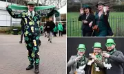 Cheltenham Festival Celebrates St Patrick's Thursday with Guinness and Green Attire