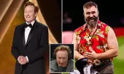 Conan O'Brien Agrees to Wild Buffalo Bills Mafia Flaming Table Stunt