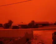Cyclone Narelle's Red Dust Storm Turns Western Australia Sky Blood Red