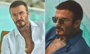 David Beckham Launches New Eyewear Collection in Miami with Vintage Style