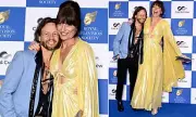 Davina McCall and Michael Douglas Shine at Royal Television Society Awards