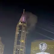 Debris from Intercepted Iranian Attack Kills Man in Dubai, Drone Hits Tower