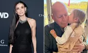 Demi Moore Shares Rare Photos of Bruce Willis with Granddaughter for 71st Birthday