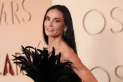 Demi Moore's Feathered Gucci Gown Sparks Oscars Fashion Frenzy