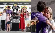 Denny Hamlin's Emotional Victory After Father's Tragic Death in House Fire