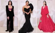 Dua Lipa Stuns at Bvlgari Event with Priyanka Chopra and Anne Hathaway in Italy