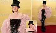 Fran Drescher Dazzles at 32nd Actor Awards in Old Hollywood Glamour
