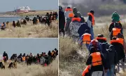 French Coastguard Rescues 78 Migrants After Channel Crossing Engine Failure