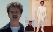 Gaten Matarazzo Mocks Timothée Chalamet in Pizza Movie Promo Video