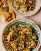 Georgina Hayden's Roasted Cauliflower, Lentils, and Chorizo Recipe