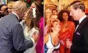 Geri Horner's Royal Transformation: From Bum Pat to Reserved Peck for King Charles