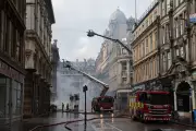 Glasgow Central Station Remains Closed After Major Fire Destroys Historic Building