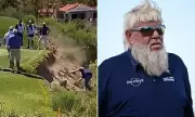 Golf Legend John Daly Saved by Caddie After Slip in Desert Tournament