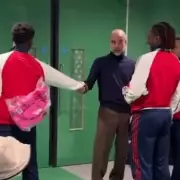 Guardiola Shares Tunnel Moments with Arsenal Trio After Carabao Cup Final Win