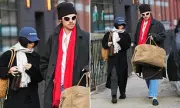 Harry Styles and Zoe Kravitz Showcase Coordinated Airport Style in NYC