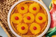 Hawaiian-Inspired Pie Recipe: Coconut Custard Meets Pineapple Upside-Down Topping