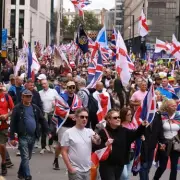 History Teacher Joins Major London March Against Far-Right Threat in UK