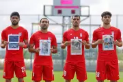Iran Footballers Honour Alleged Child War Victims in World Cup Warmup