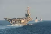 Iran Launches Missile Strike on US Aircraft Carrier in Retaliation for Khamenei Killing