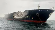 Iranian Drone Strikes Kuwaiti Tanker in Dubai Port Amid Trump Threats