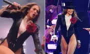 Jennifer Lopez Recovers Gracefully After On-Stage Stumble in Las Vegas