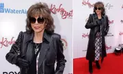 Joan Collins Stuns in Pink Tartan at Kinky Boots Gala, Criticises Weight-Loss Drugs