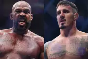 Jon Jones and Tom Aspinall React Differently to Pereira vs Gane UFC Title Fight