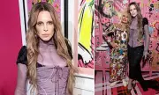 Julia Fox Stuns in Lilac Corset at Betsey Johnson Launch, Reveals $68K Shopping Spree