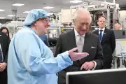 King Charles Jokes About 'Disaster' Plaque Unveiling at Solar Panel Firm Visit
