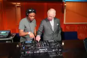 King Charles Tries DJing During Manchester Arts Studio Visit