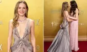 Kristen Bell Stuns in See-Through Gown at Actor Awards Red Carpet