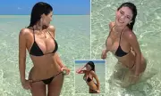 Kylie Jenner Shares Bikini Photos from Tropical Getaway on Social Media