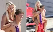 Livvy Dunne and Noah Beck Film Baywatch Reboot Amid Casting Controversy