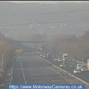 M5 Motorway Closed After Lorry Fire Causes Major Rush Hour Delays in Gloucestershire